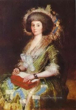  Francisco Works - Portrait of Senora Berm sezne Kepmesa Francisco de Goya